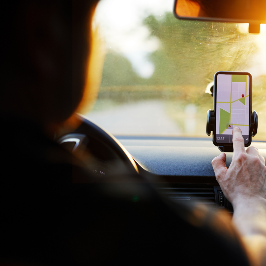 Motorista de aplicativo evitando bloqueio de conta